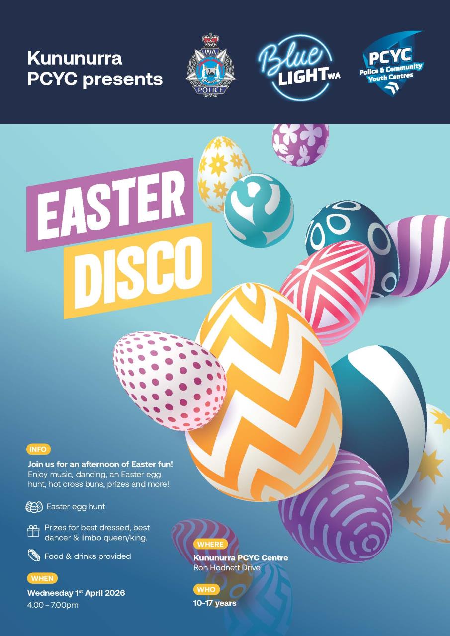 Kunununurra PCYC - Easter Disco