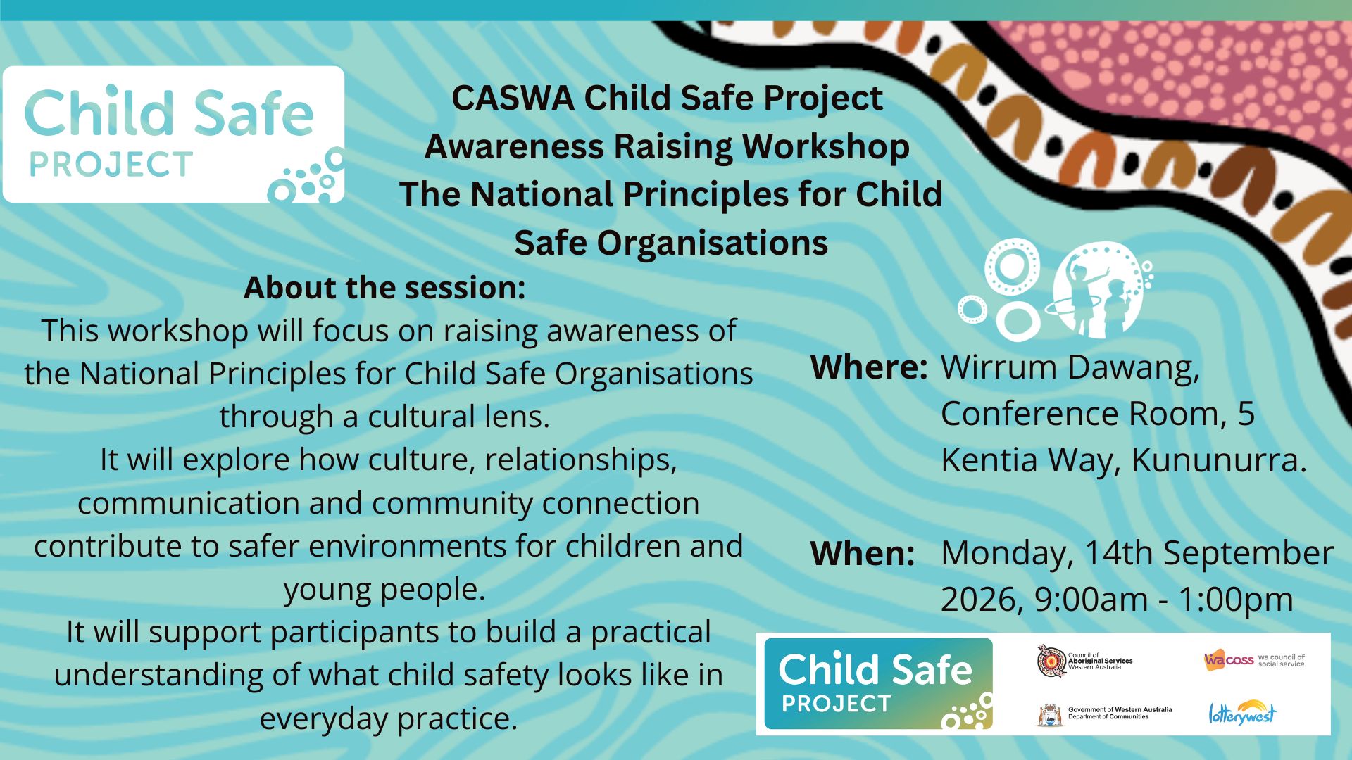 CASWA Child Safe Organisations Workshop