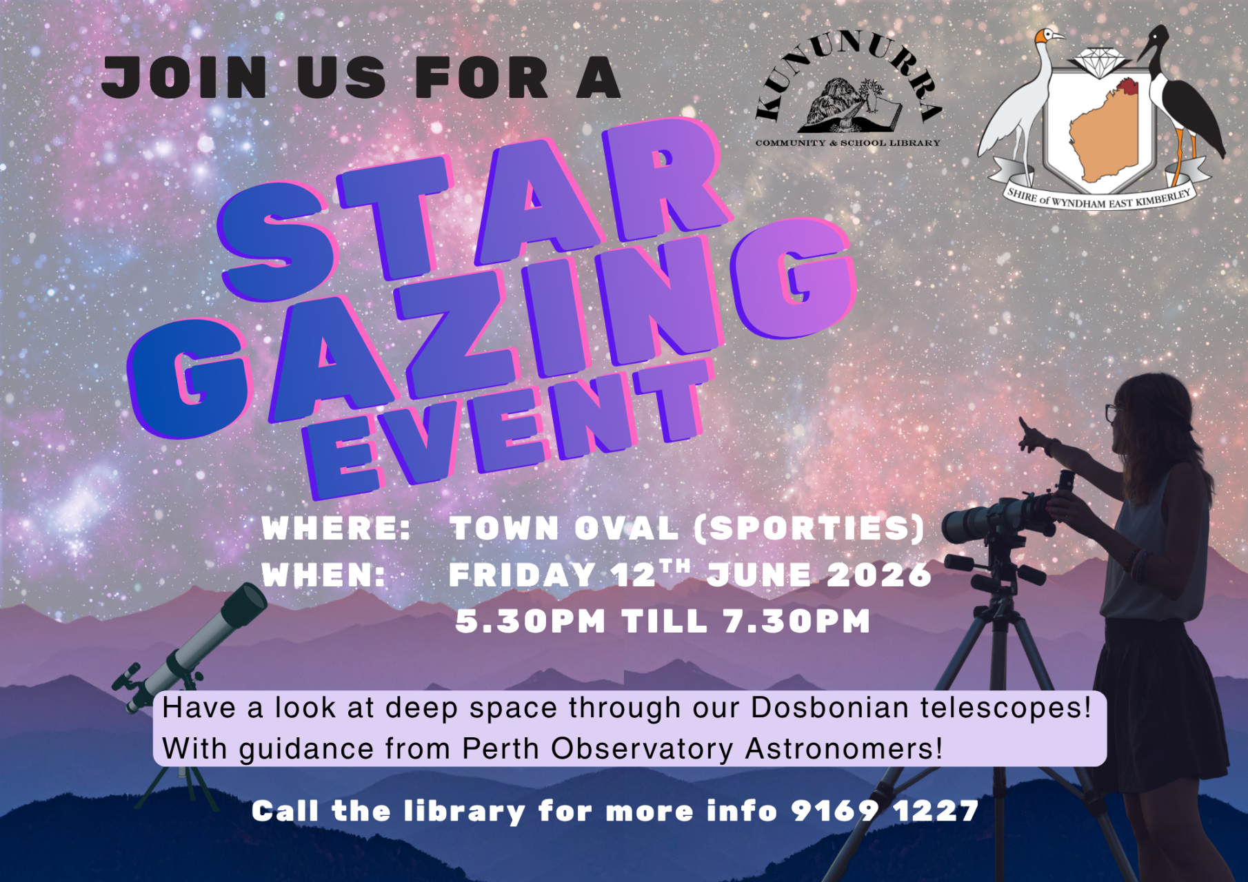 START GAZING EVENT