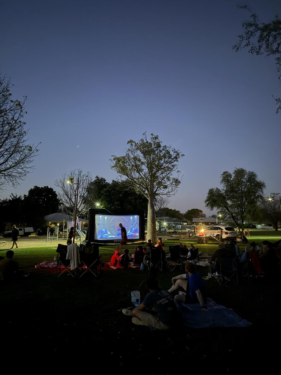 Lakeside Movie Night