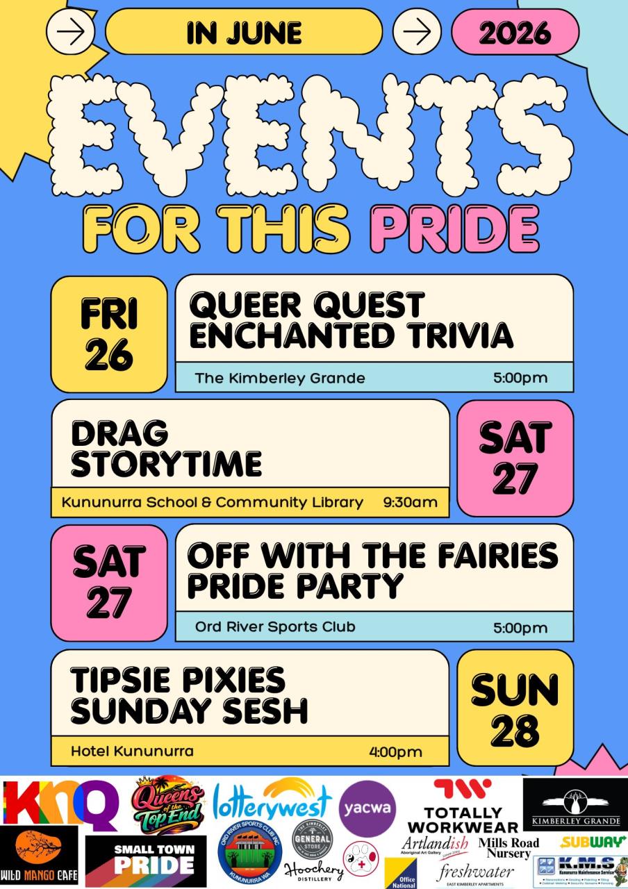 Kununurra Pride Weekend