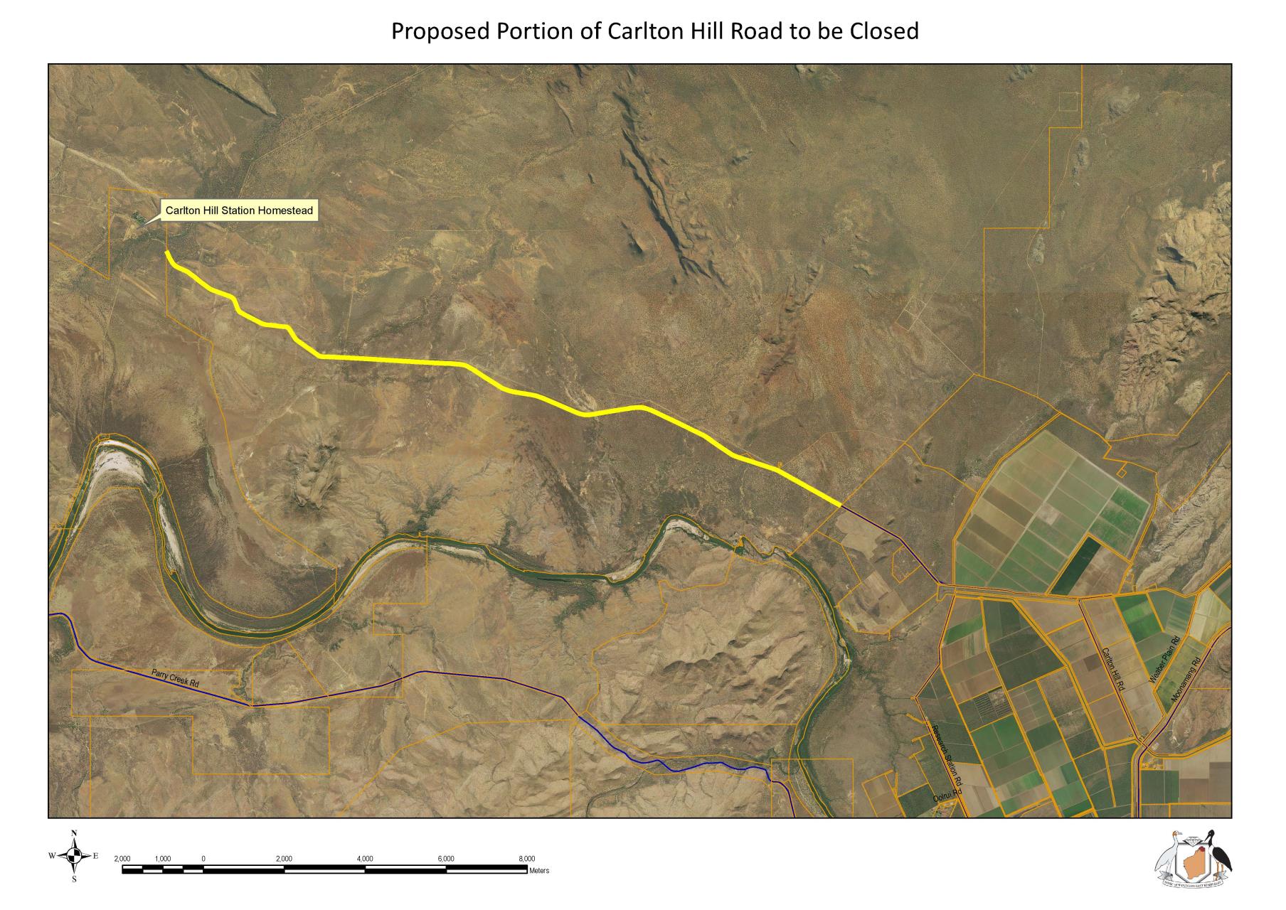 Notice of Proposed Road Closure – Carlton Hill Road